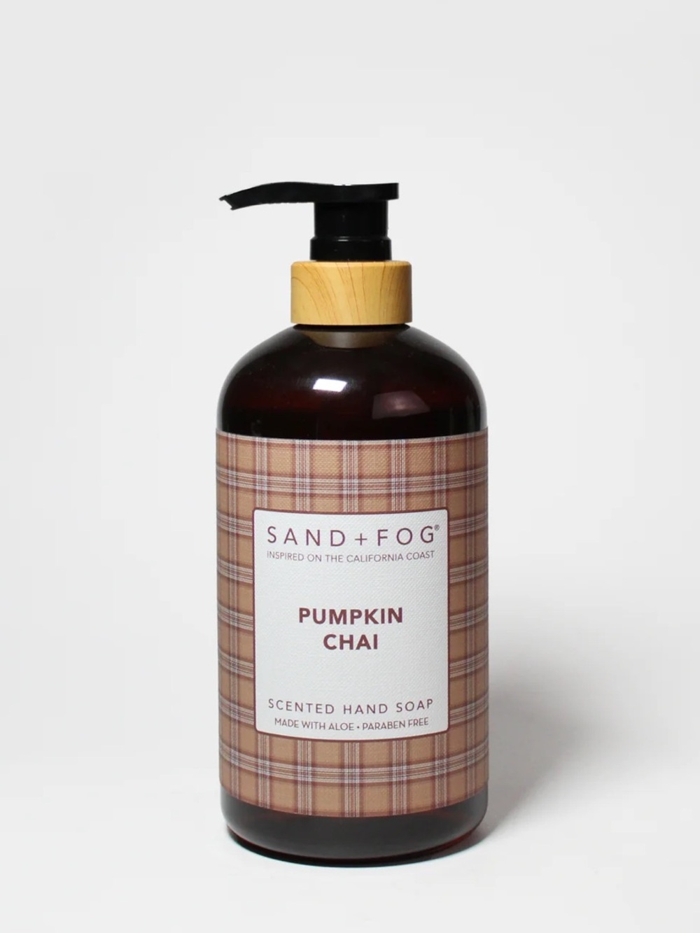 SAND + FOG Pumpkin Chai Scented Hand Soap - 20 FL OZ (591 ML)